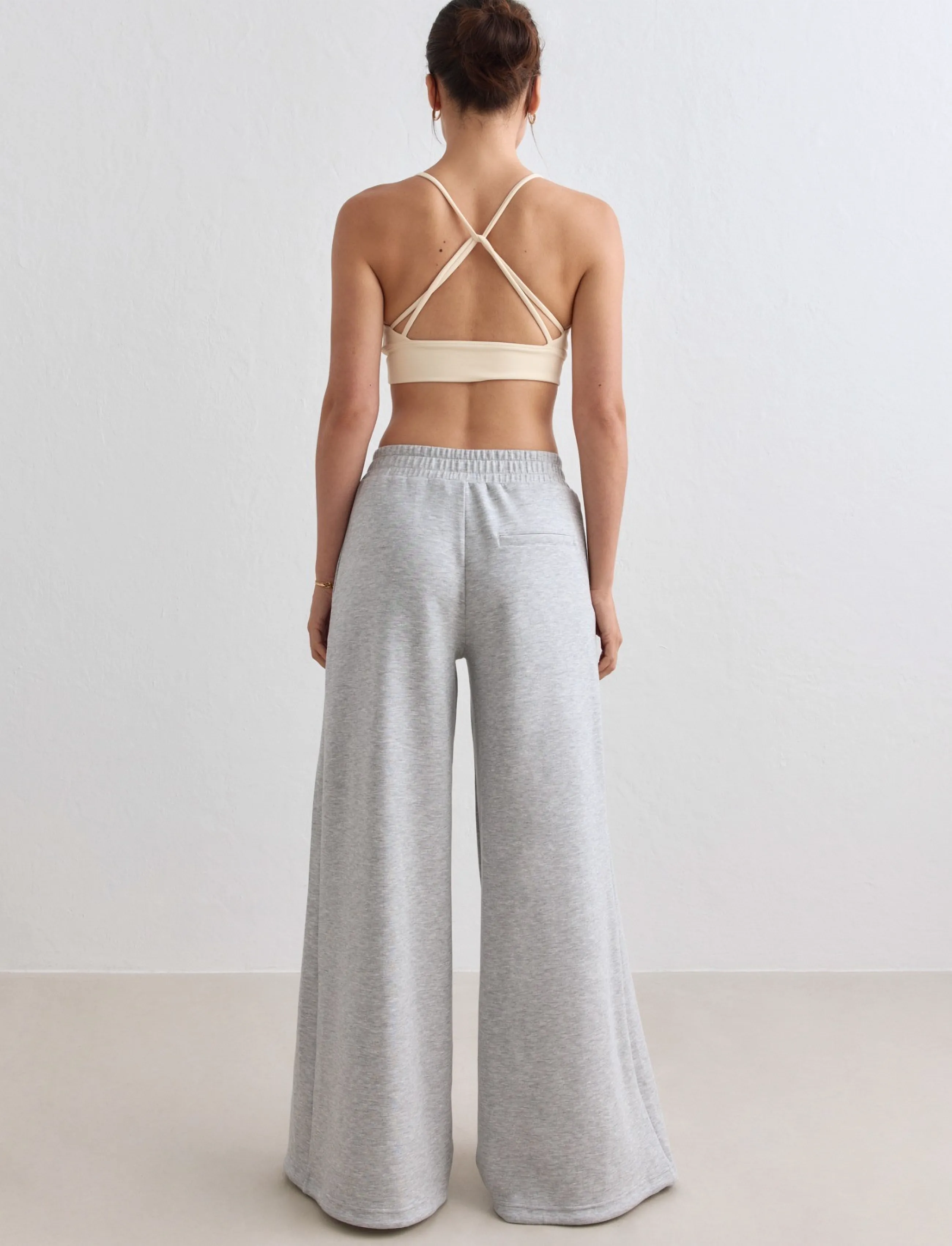 aim´n - Soft Modal Pants - trainingshosen - light grey melange - 4