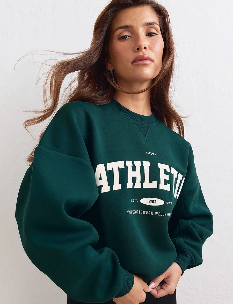 aim´n - Athletics Club Sweatshirt - sweatshirts - lagoon - 3