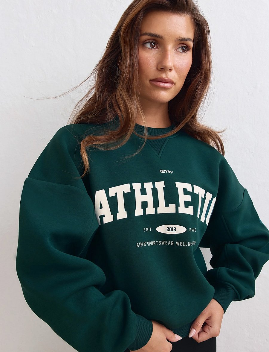 aim´n - Athletics Club Sweatshirt - sweatshirts - lagoon - 4