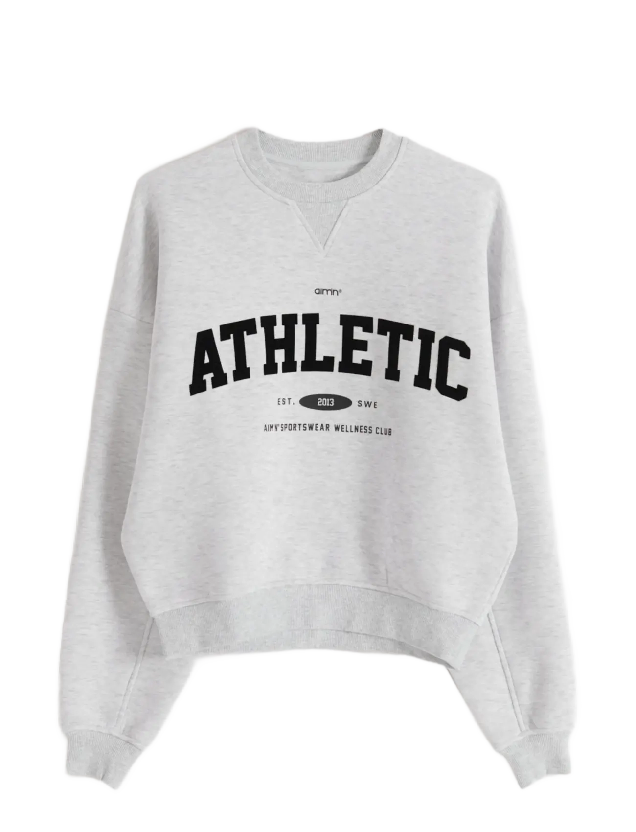 aim´n - Athletics Club Sweatshirt - Överdelar - light grey melange - 1