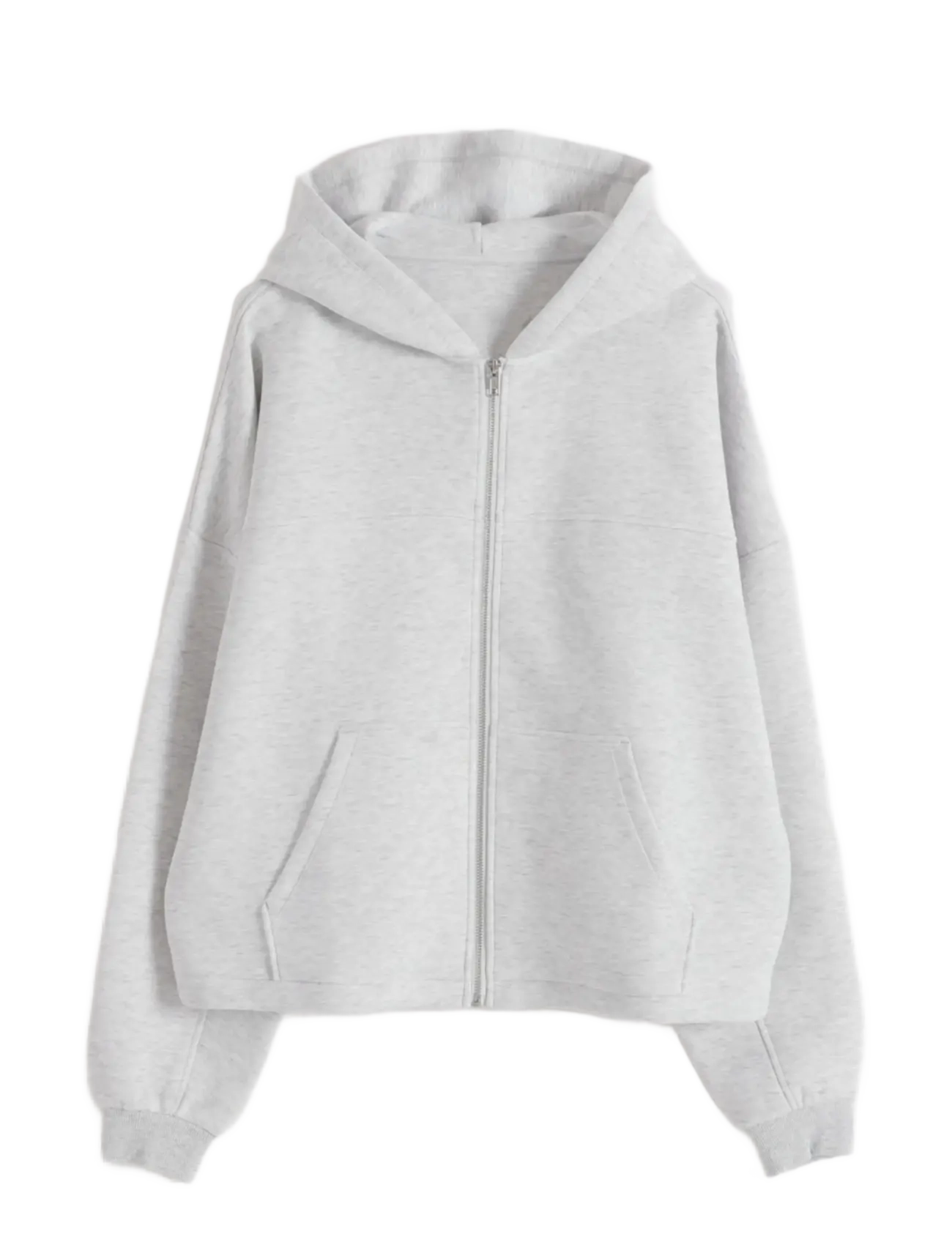 aim´n Athletics Club Zip Hood - Visa allt - LIGHT GREY MELANGE / grey