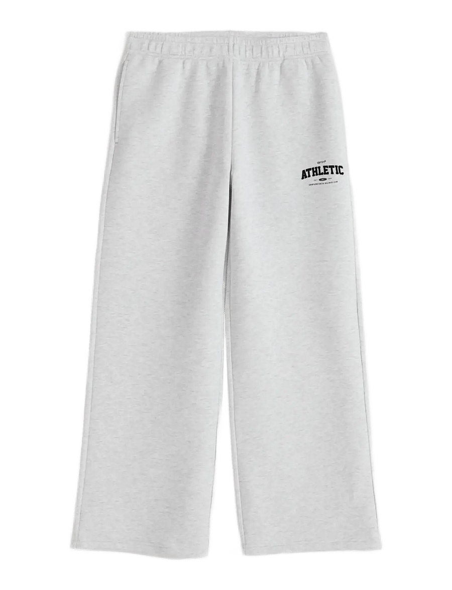 aim´n - Athletics Club Sweatpants - träningsbyxor - light grey melange - 1