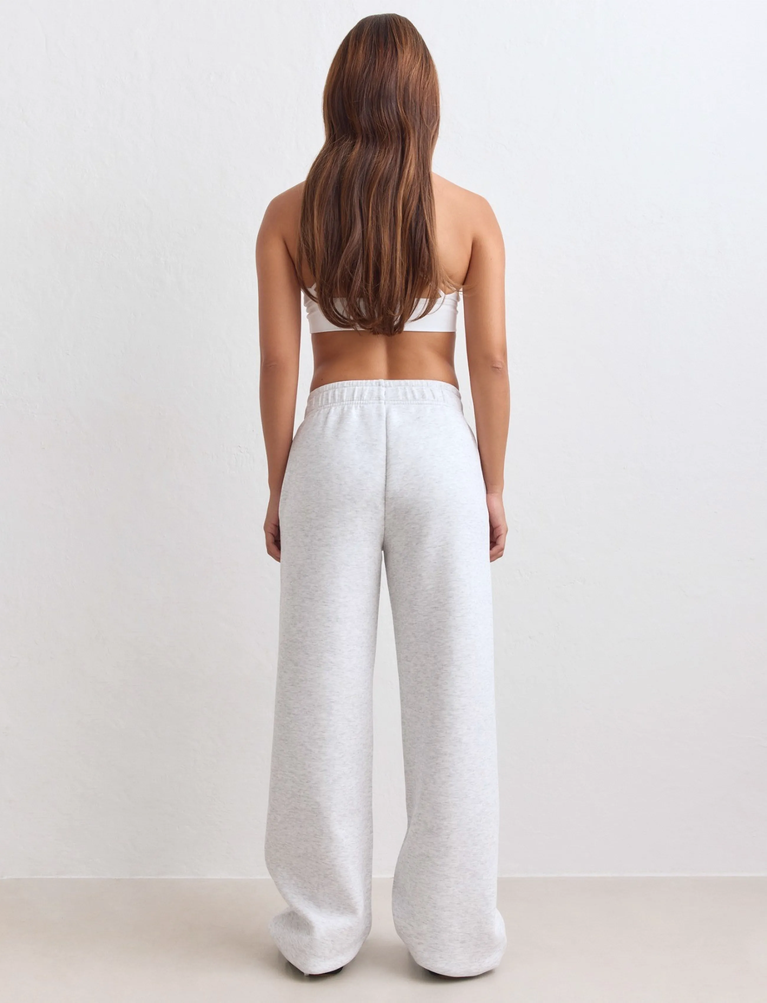 aim´n - Athletics Club Sweatpants - träningsbyxor - light grey melange - 4
