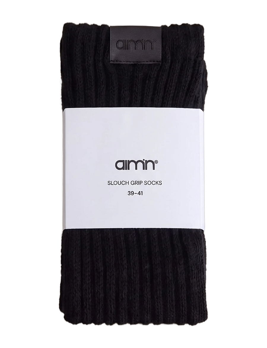 aim´n - Slouch Grip Socks - strümpfe - black - 0