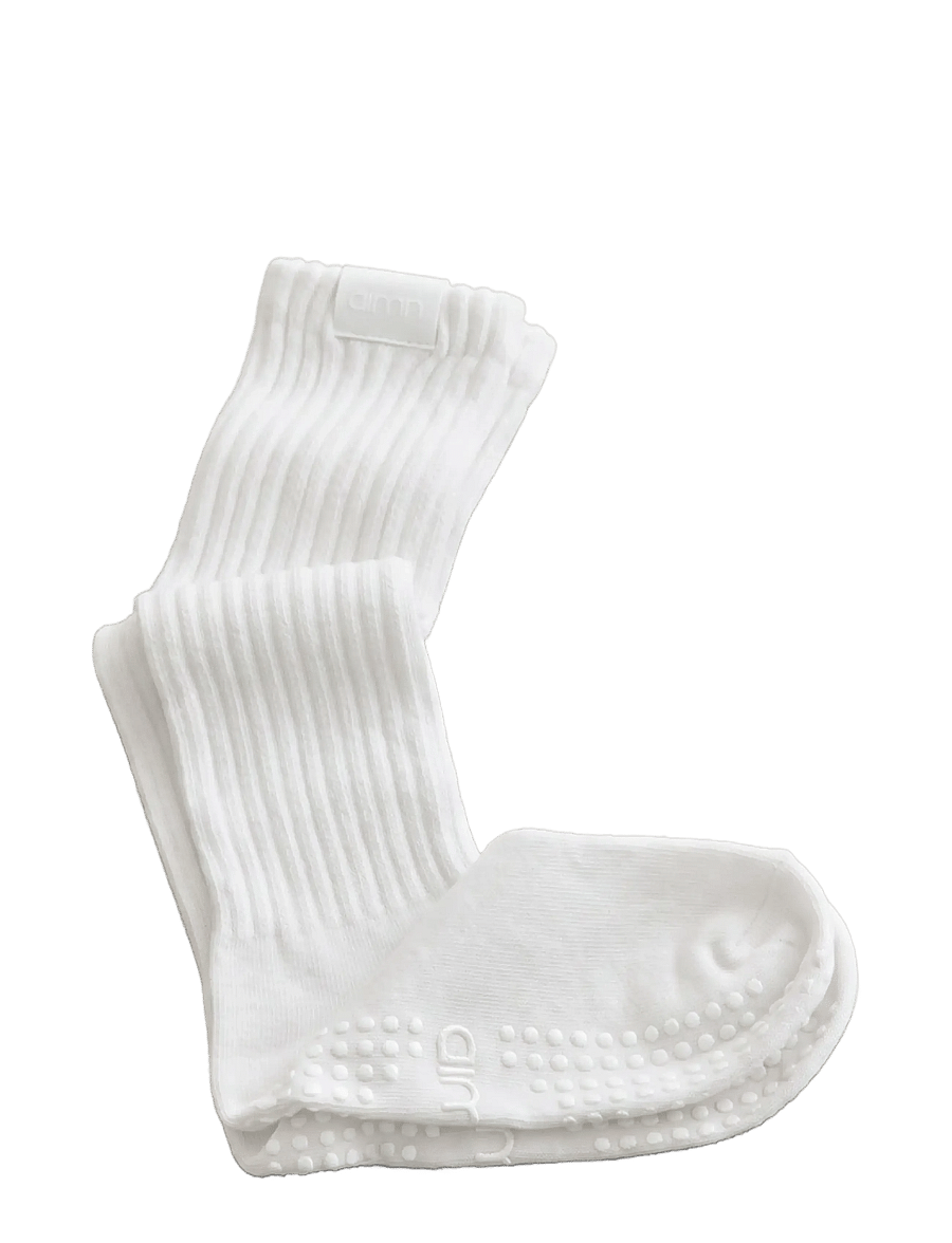 aim´n - Slouch Grip Socks - underkläder och strumpor - white - 1
