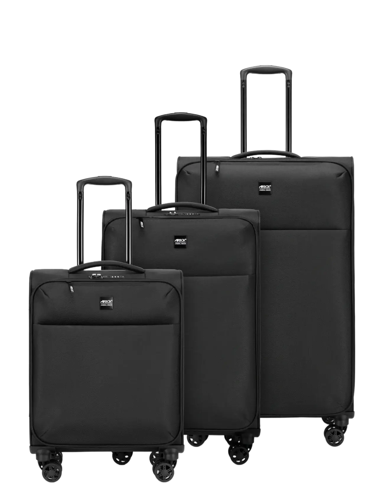AIRBOX Travelgear - AIBAS4401 - stora resväskor - black - 2
