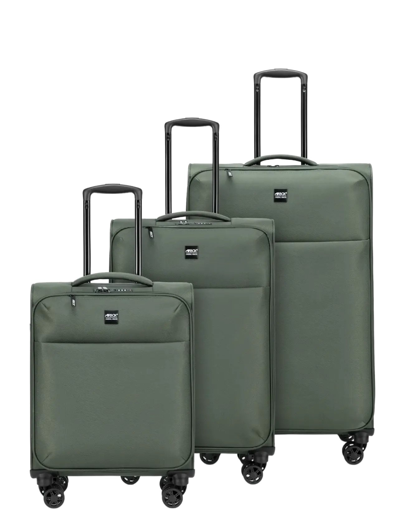 AIRBOX Travelgear - AIBAS4401 - stora resväskor - green - 2