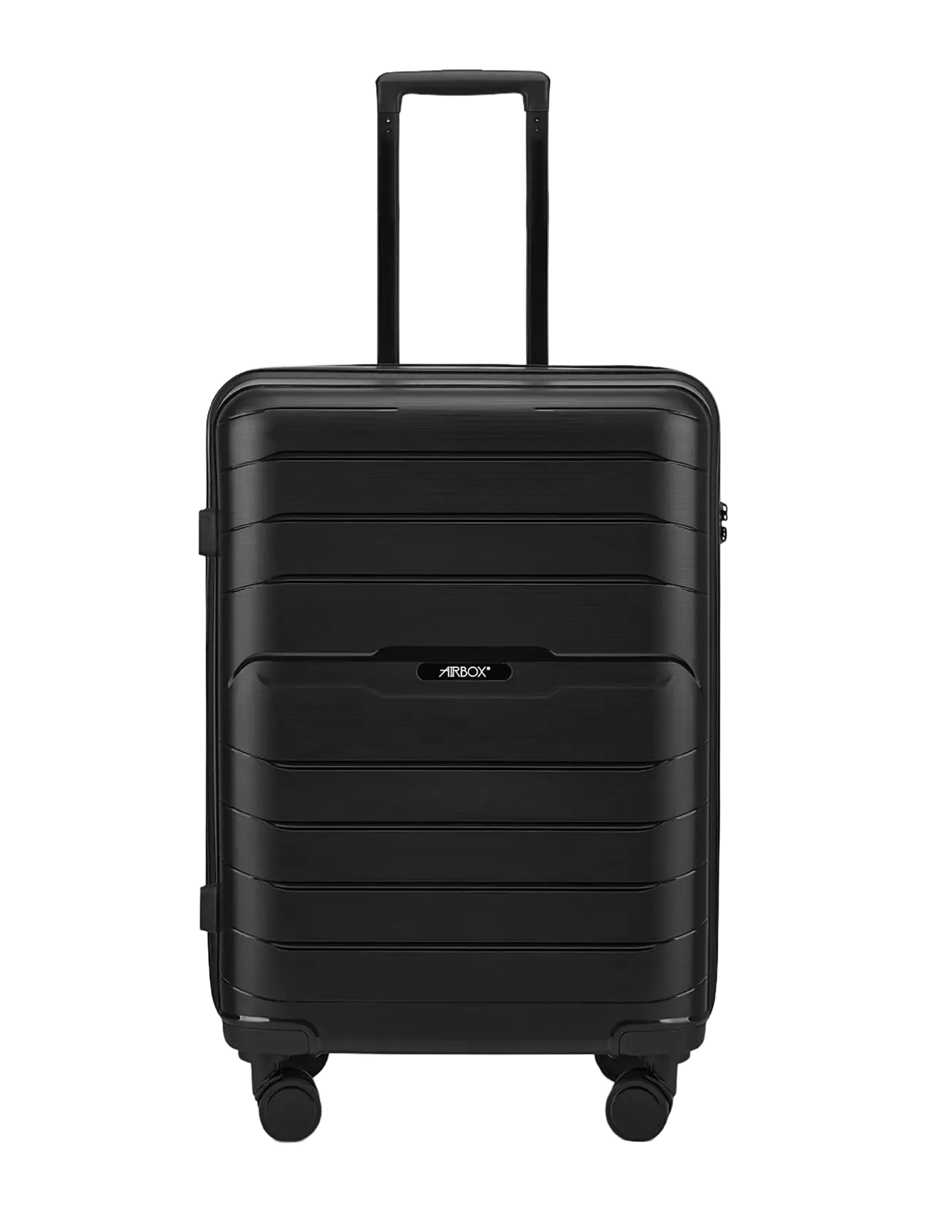 AIRBOX Travelgear Az13, 66, Black, Suitcases > Hardshell Suitcases, Herre