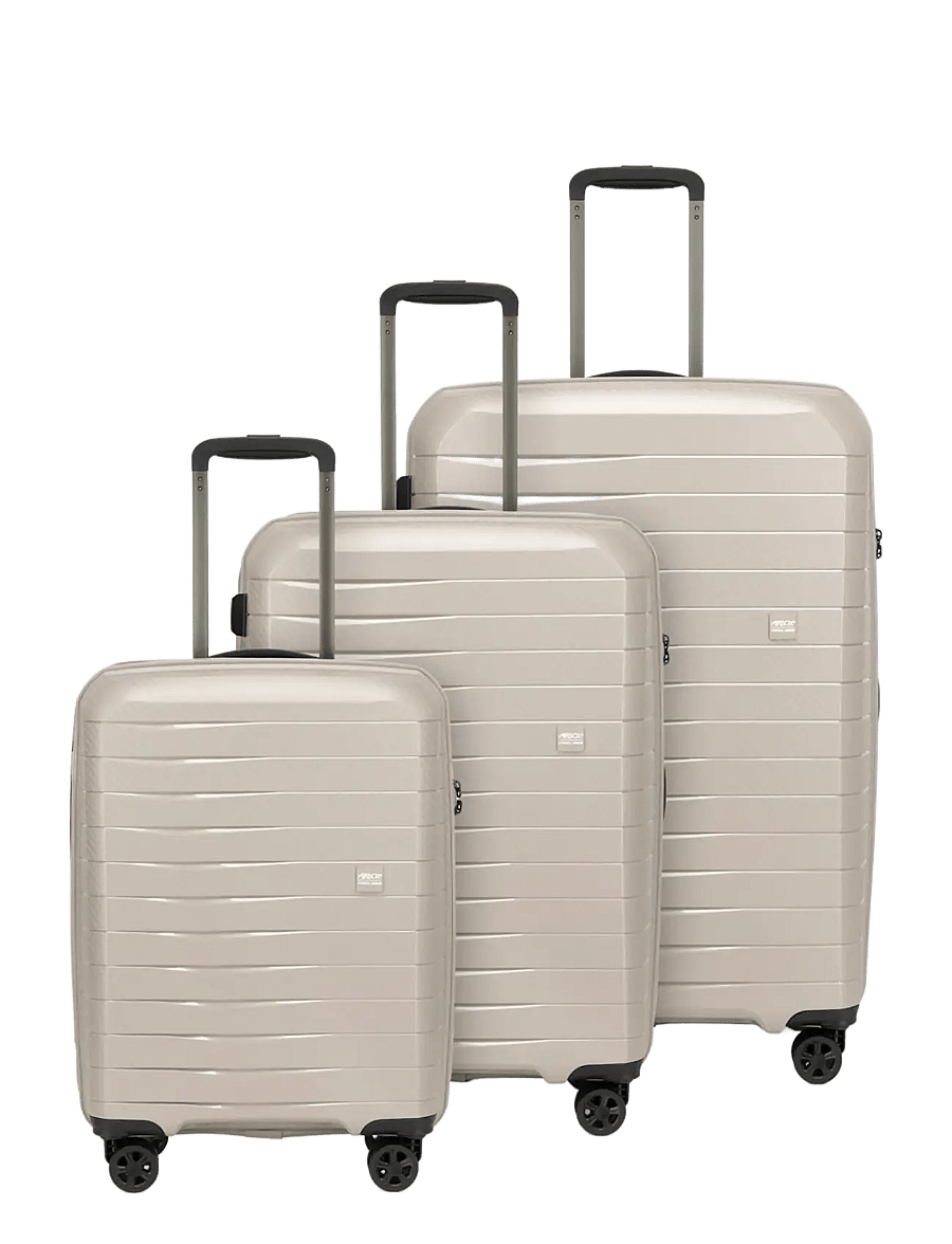 AIRBOX Travelgear - AZ18 - stora resväskor - champagne - 2