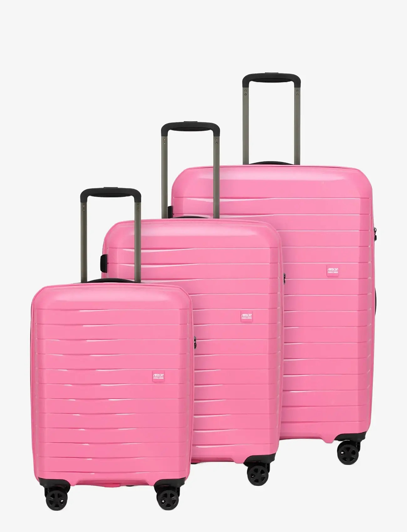 AIRBOX Travelgear - AZ18 - store kufferter - metallicpink - 2