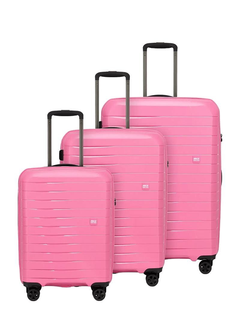 AIRBOX Travelgear - AZ18 - store kufferter - metallicpink - 2