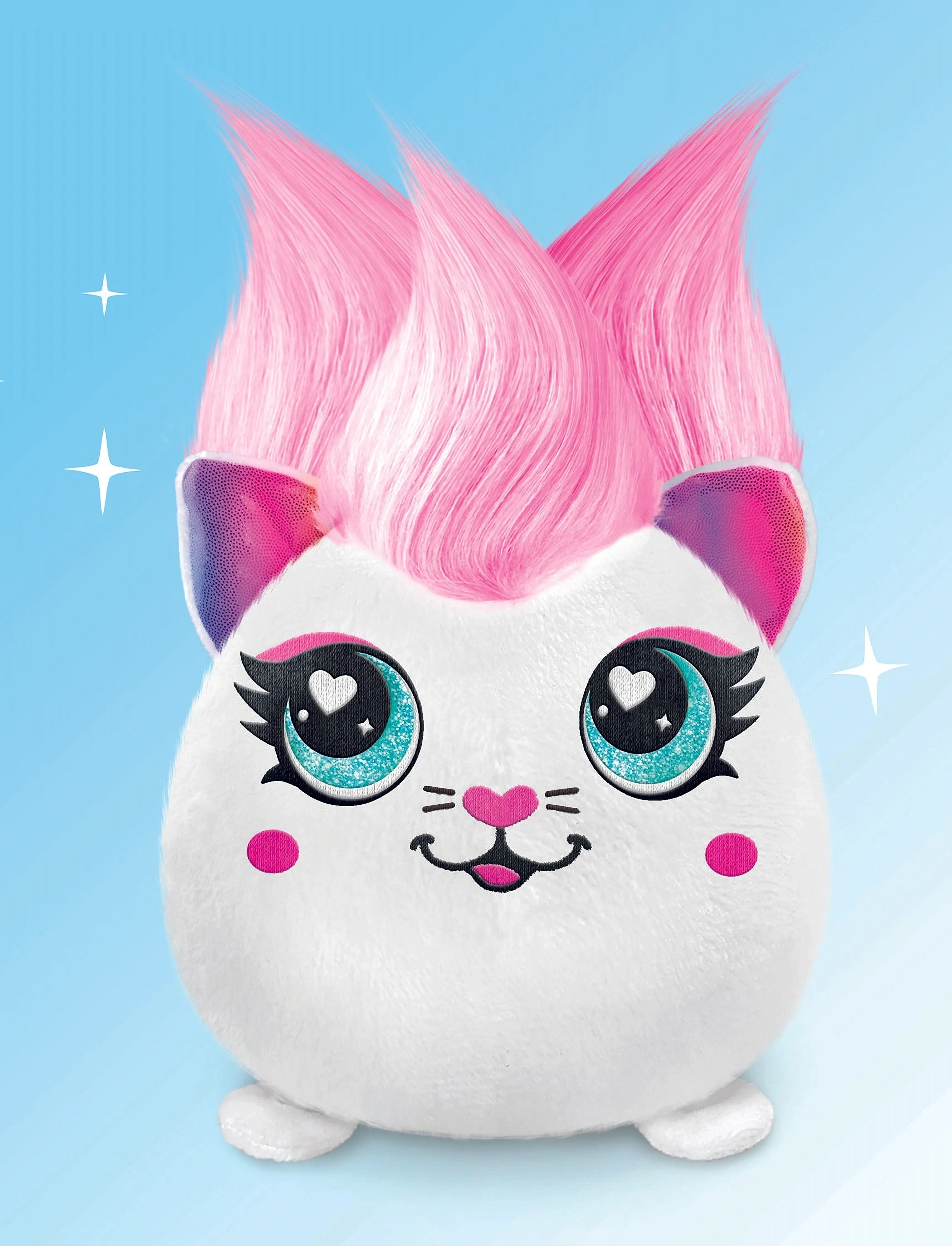 Airbrush Plush - AIRBRUSH PLUSH Hair'iffic 17cm Squish Pal-Precious - bamser - multicolor - 5