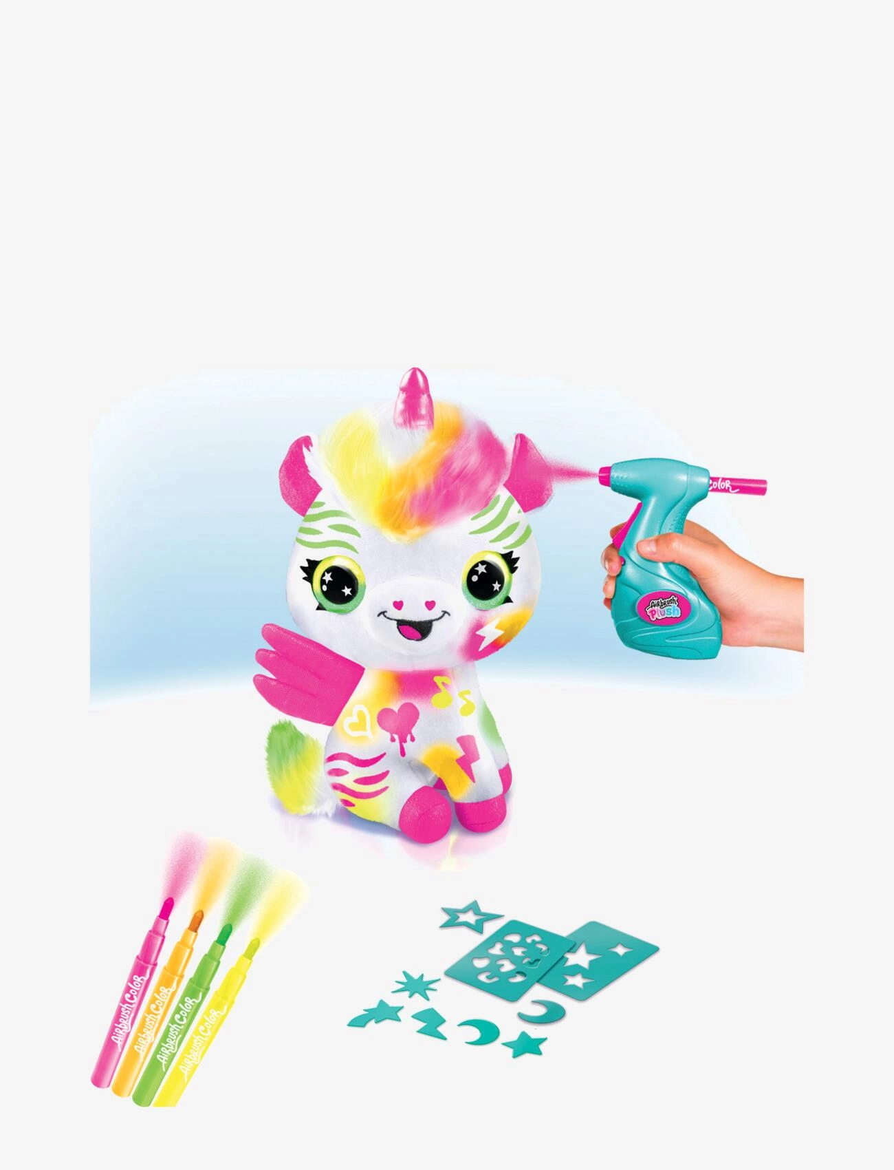 Airbrush Plush - AIRBRUSH PLUSH Neon Unicorn - multicolor - 2