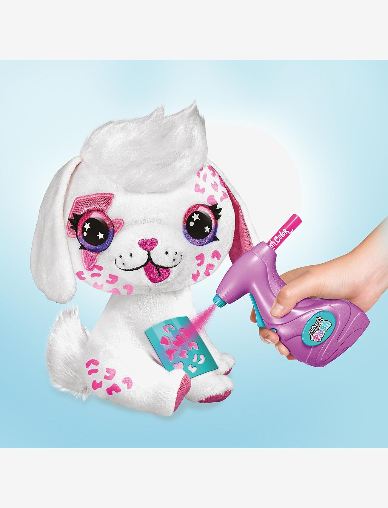 Airbrush Plush - Airbrush Plush Puppy - craft sets - multi coloured - 1