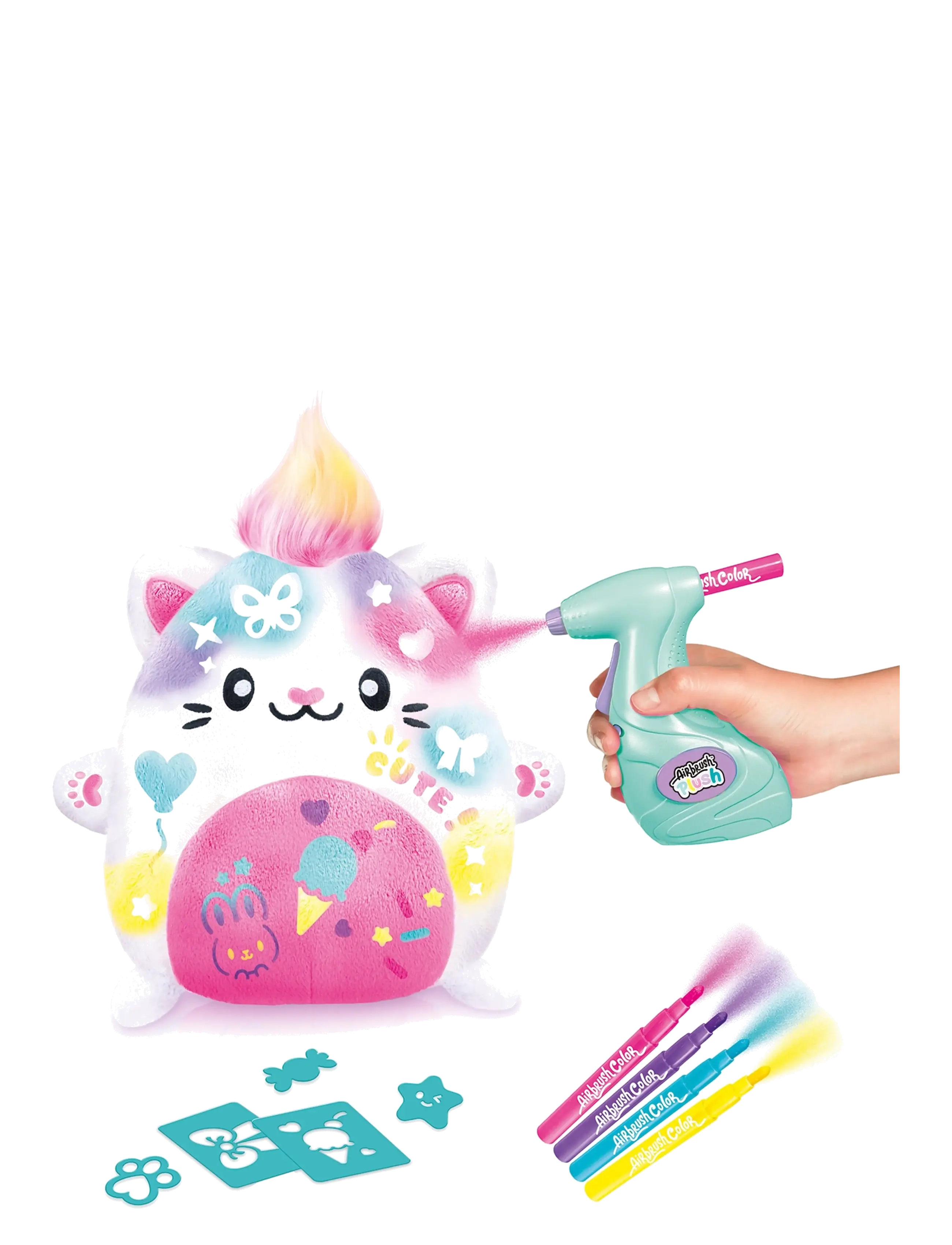 Airbrush Plush - AIRBRUSH PLUSH Kawaii Kitty 20cm - multicolor - 2