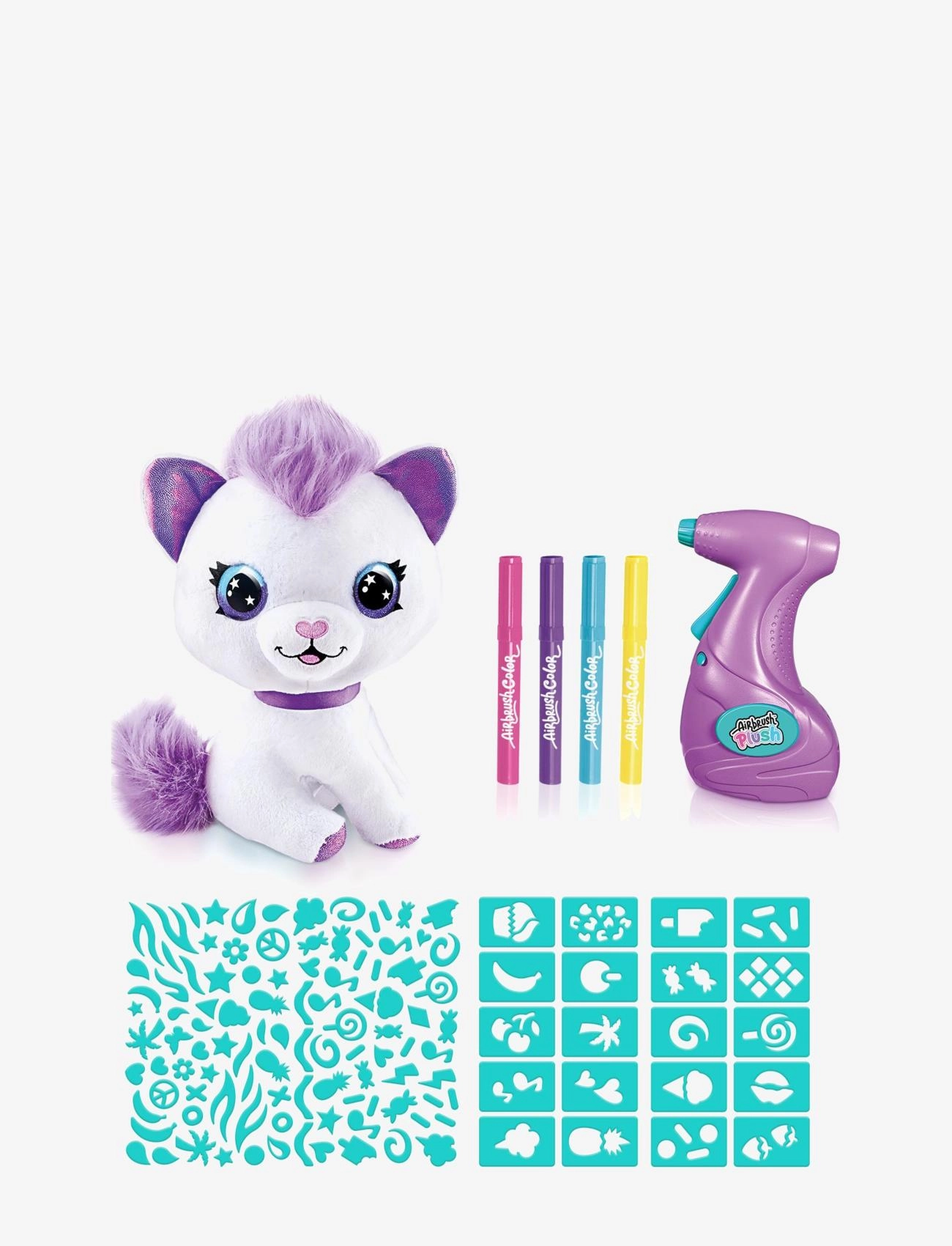 Airbrush Plush Airbrush Plush Kitty, One Size, Multi/patterned, Håndværk > Håndværkssæt, Børn