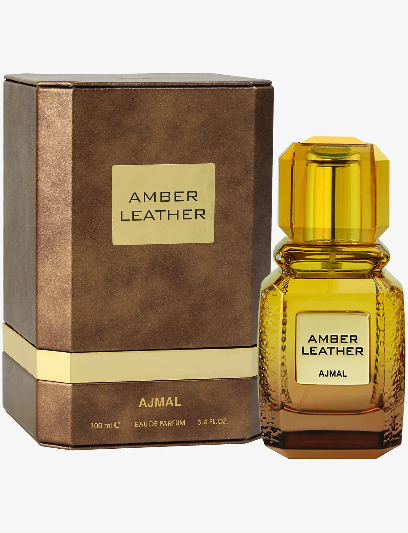 AJMAL - AMBER LEATHER - til ham  - clear - 2
