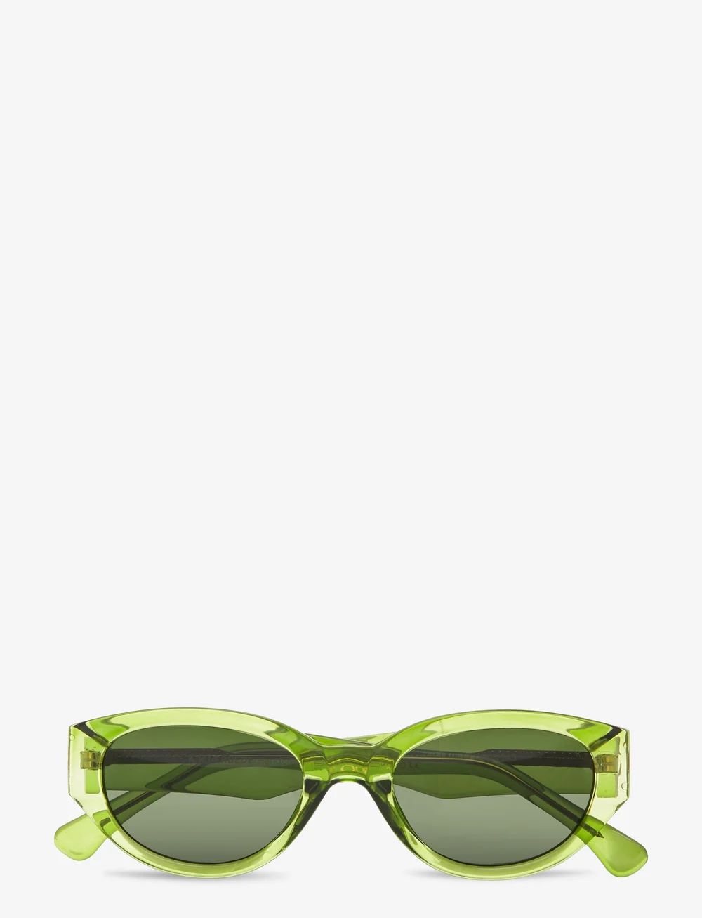 A.Kjærbede - Winnie - runde solbriller - light olive transparent - 1