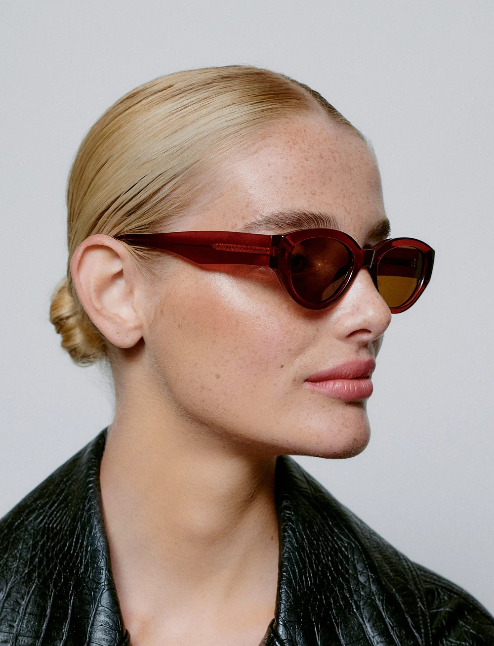 A.Kjærbede - Winnie - runde solbriller - brown - 4