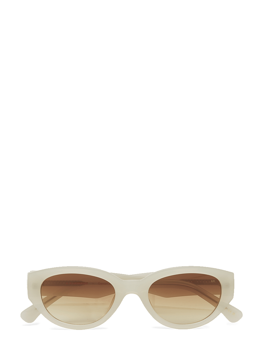 A.Kjærbede - Winnie - pyöreät aurinkolasit - cream bone - 1