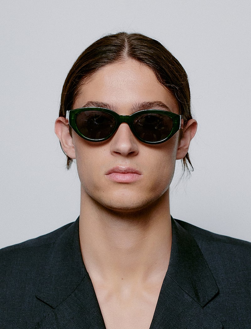 A.Kjærbede - Winnie - rund ramme - dark green transparent - 4