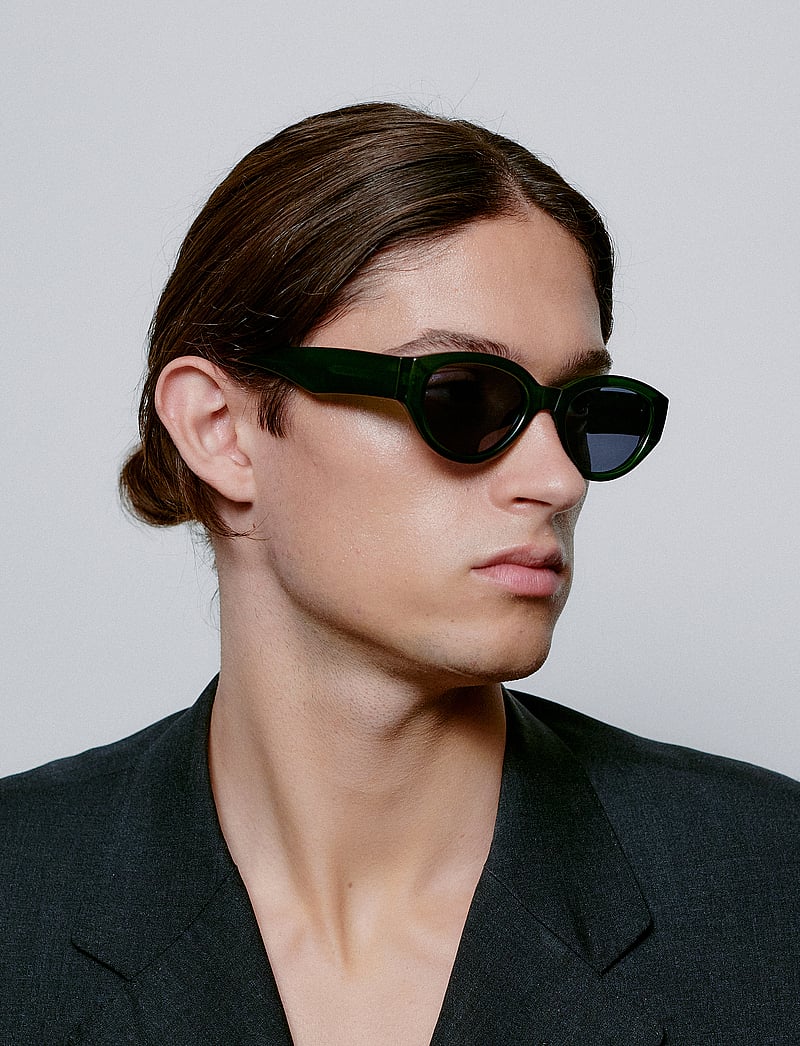 A.Kjærbede - Winnie - rund ramme - dark green transparent - 5