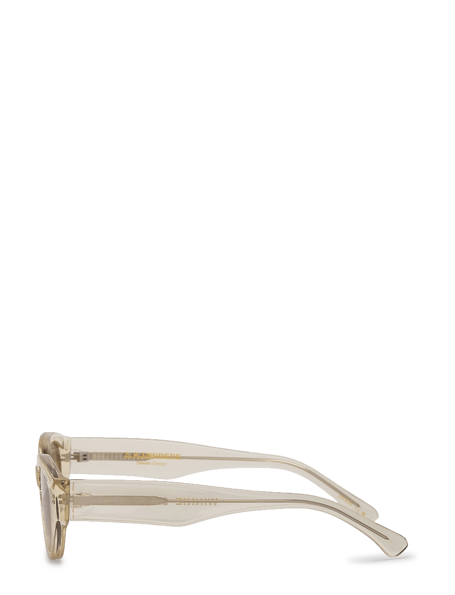 A.Kjærbede - Winnie - runde solbriller - ecru transparent - 3