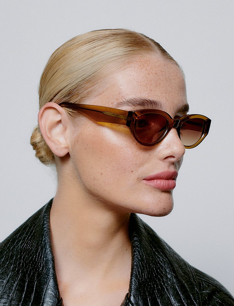 A.Kjærbede - Winnie - round frame - smoke transparent - 4