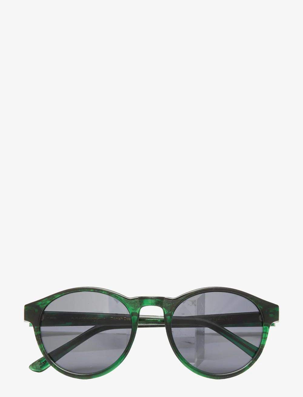 A.Kjærbede - Marvin - runde form - green marble transparent - 1