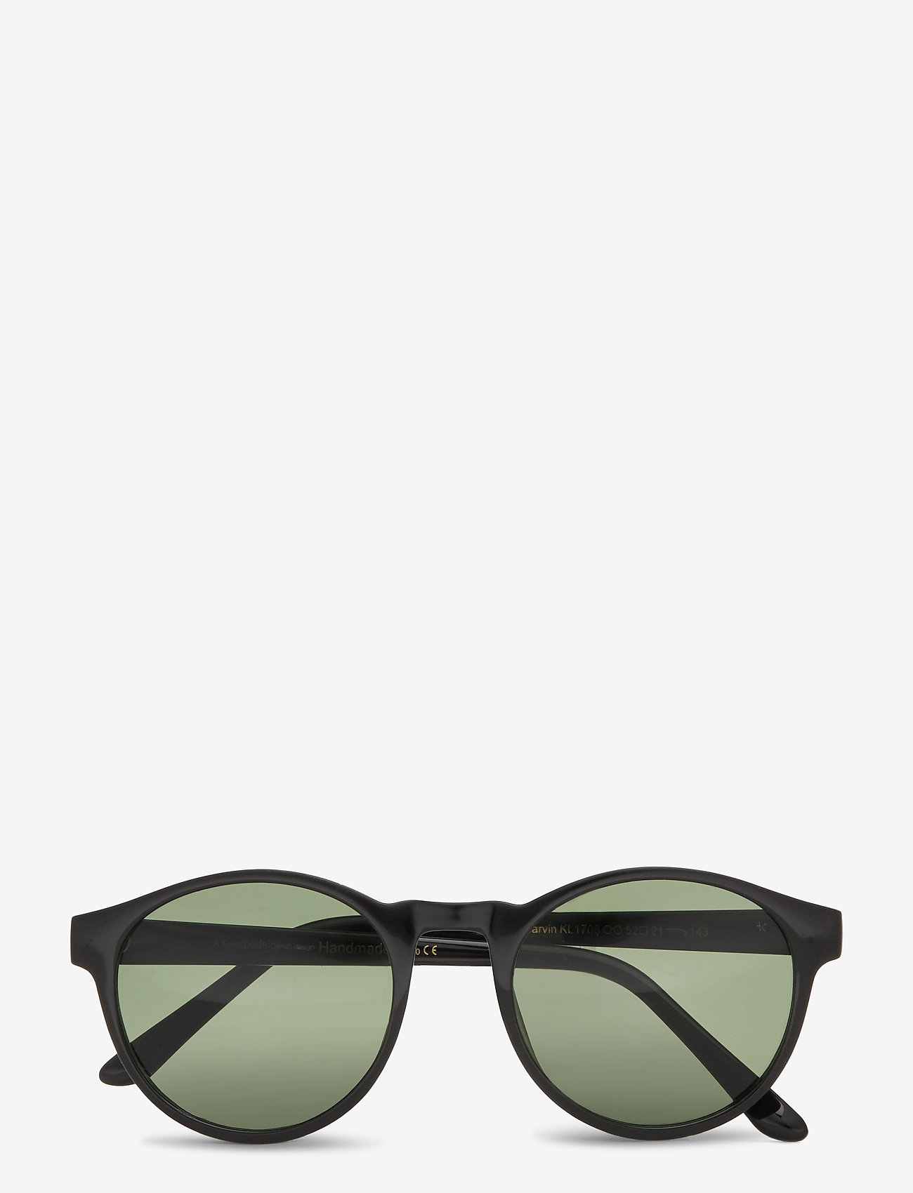 A.Kjærbede - Marvin - runde solbriller - black - 1