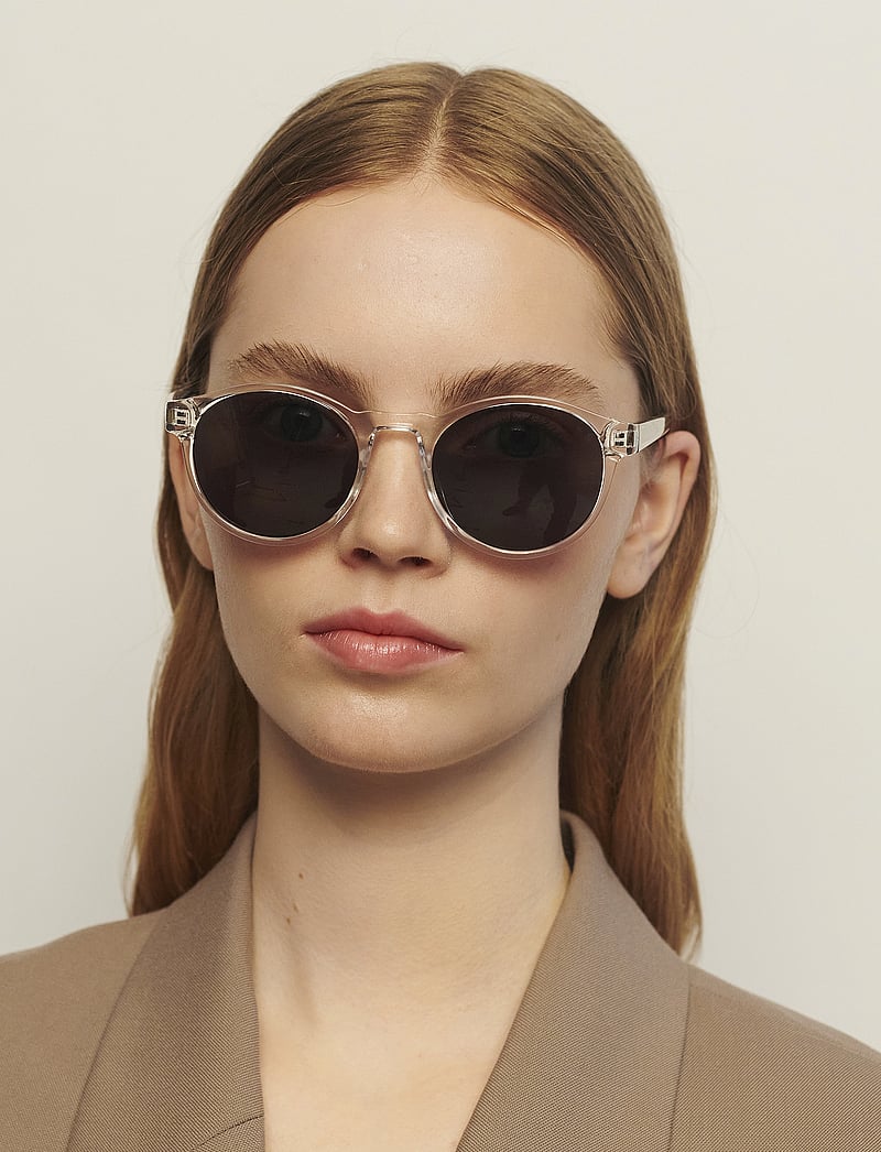 A.Kjærbede - Marvin - runde solbriller - crystal - 0