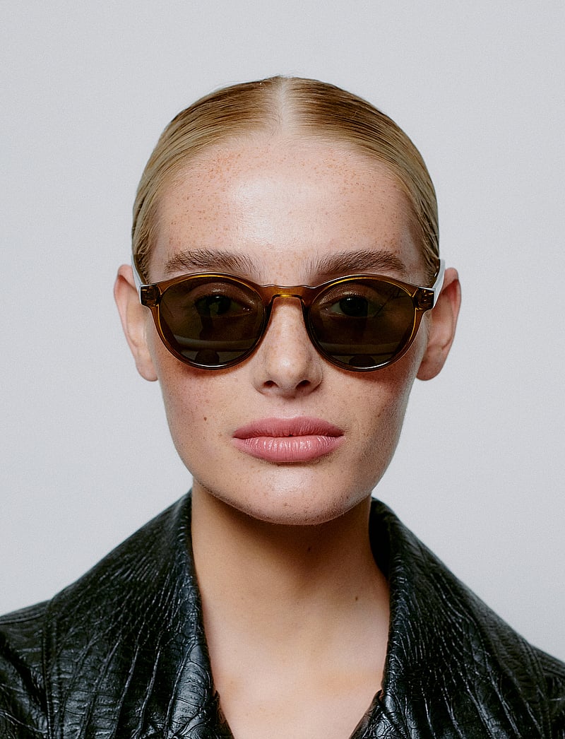 A.Kjærbede - Marvin - runde solbriller - smoke transparent - 0