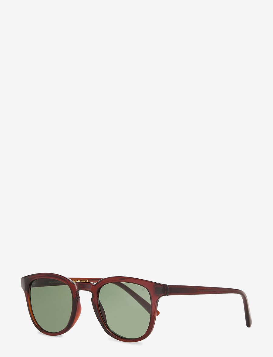 A.Kjærbede - Bate - runde form - brown transparent - 2
