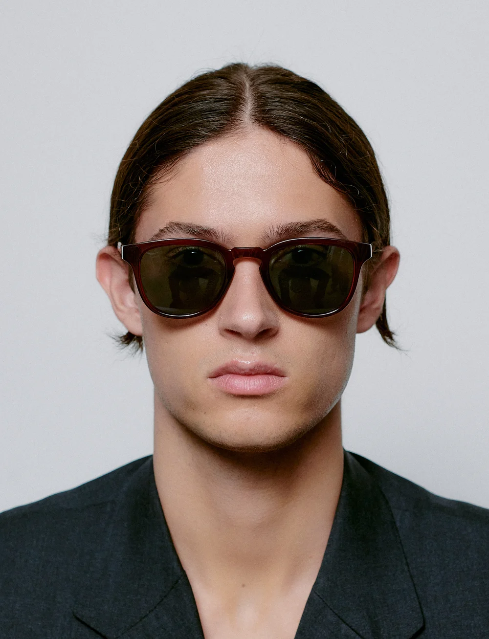 A.Kjærbede - Bate - runde solbriller - brown transparent - 5