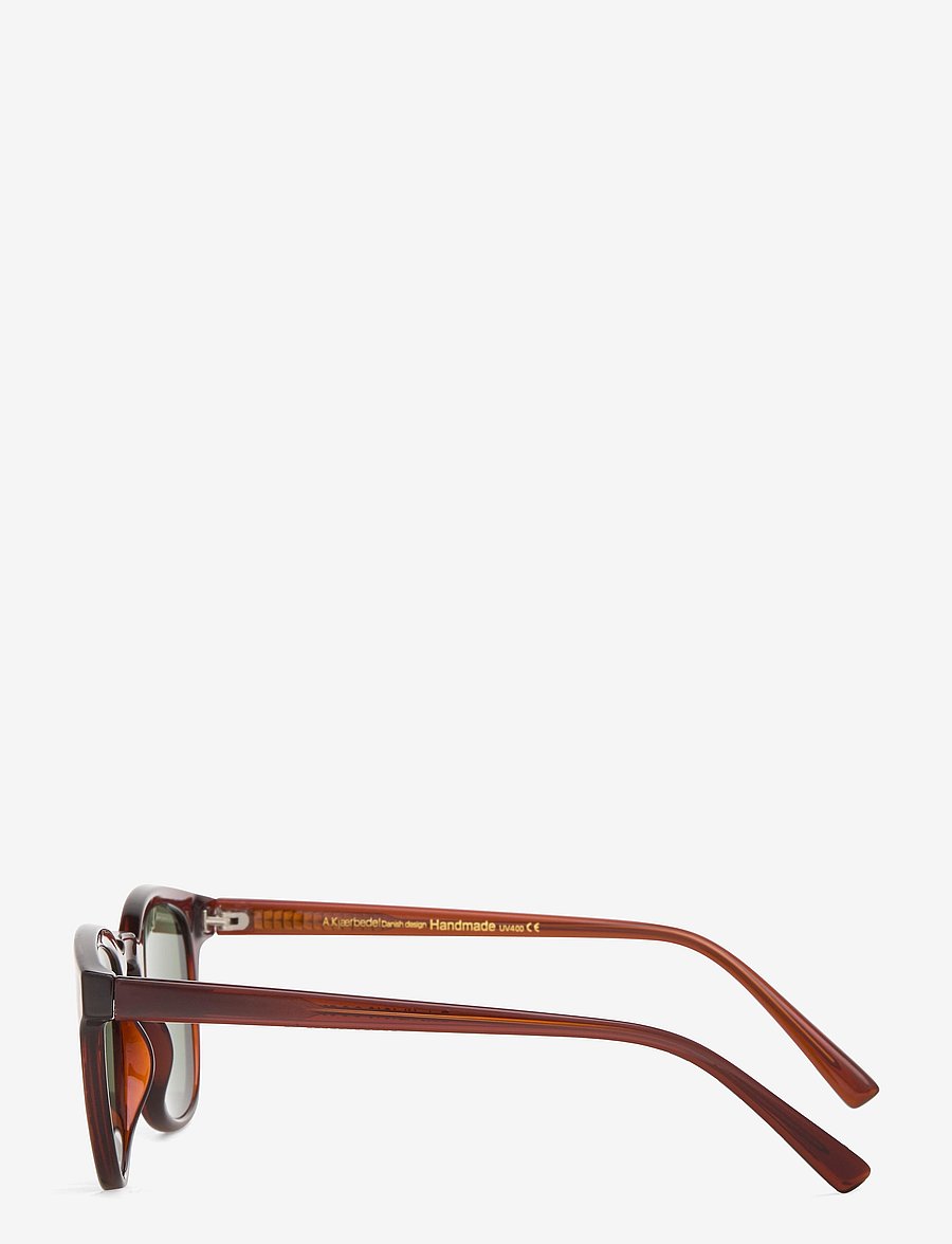 A.Kjærbede - Bate - runde form - brown transparent - 3