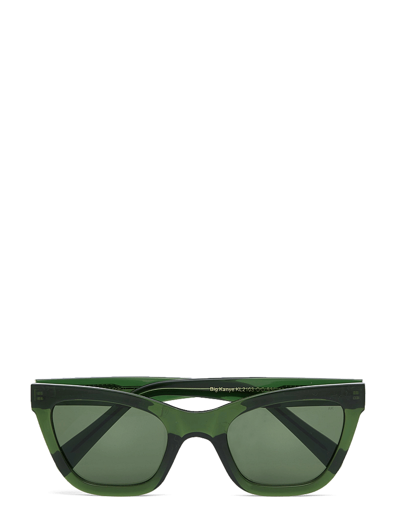 A.Kjærbede - Big Kanye - d-shaped solbriller - dark green transparent - 1