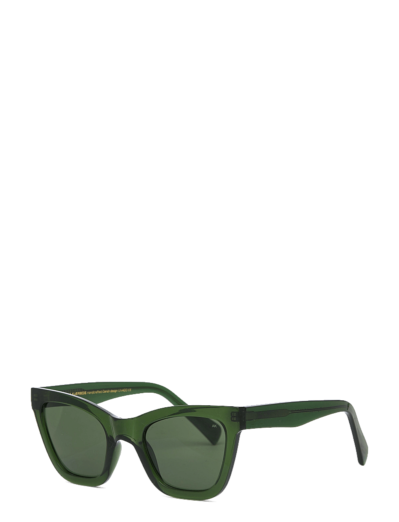 A.Kjærbede - Big Kanye - d-shaped solbriller - dark green transparent - 2