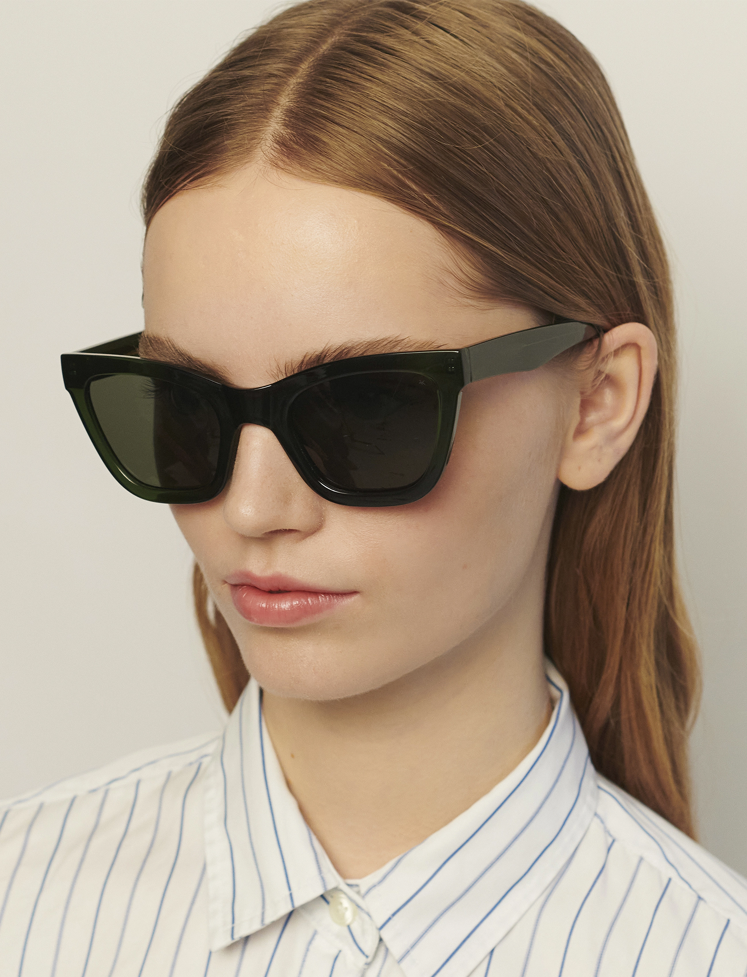 A.Kjærbede Big Kanye - Kollektioner - DARK GREEN TRANSPARENT / green