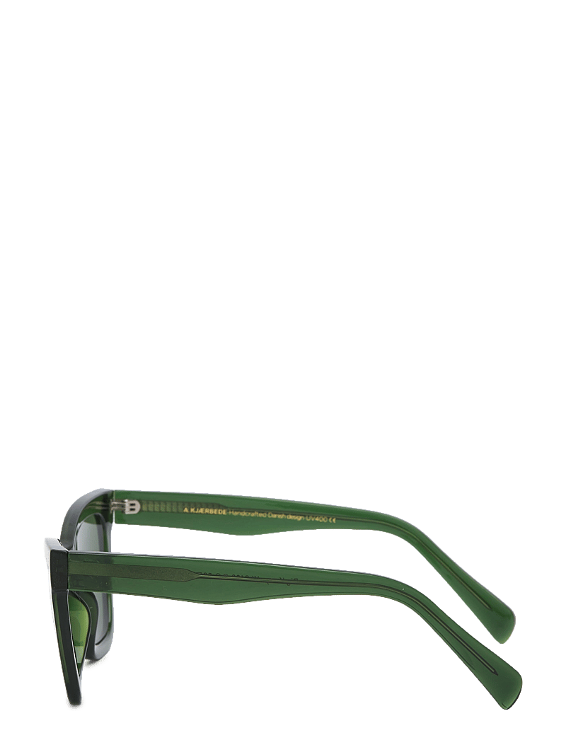 A.Kjærbede - Big Kanye - d-shaped solbriller - dark green transparent - 3