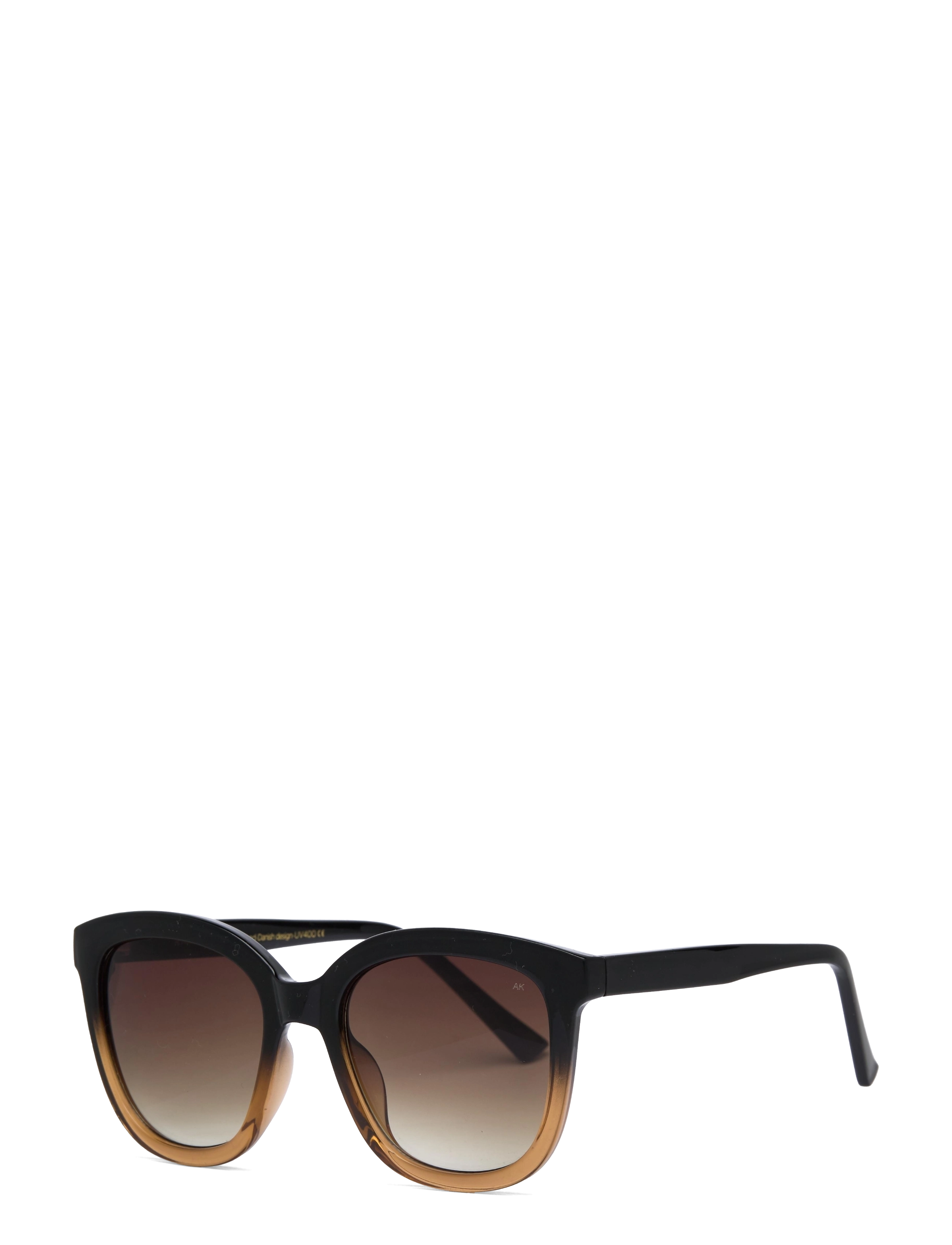 A.Kjærbede - Billy - runde solbriller - black/brown transparent - 2
