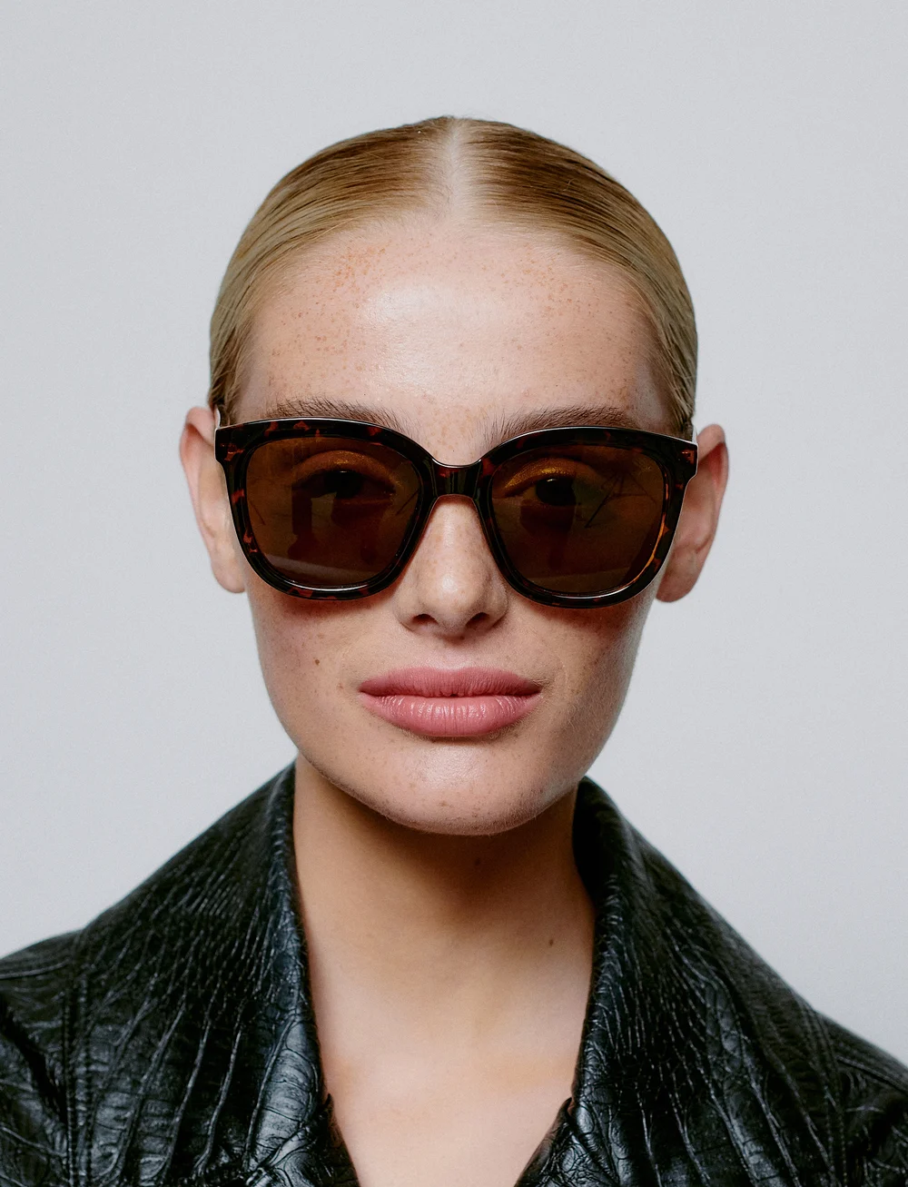 A.Kjærbede - Billy - runde form - demi tortoise - 0