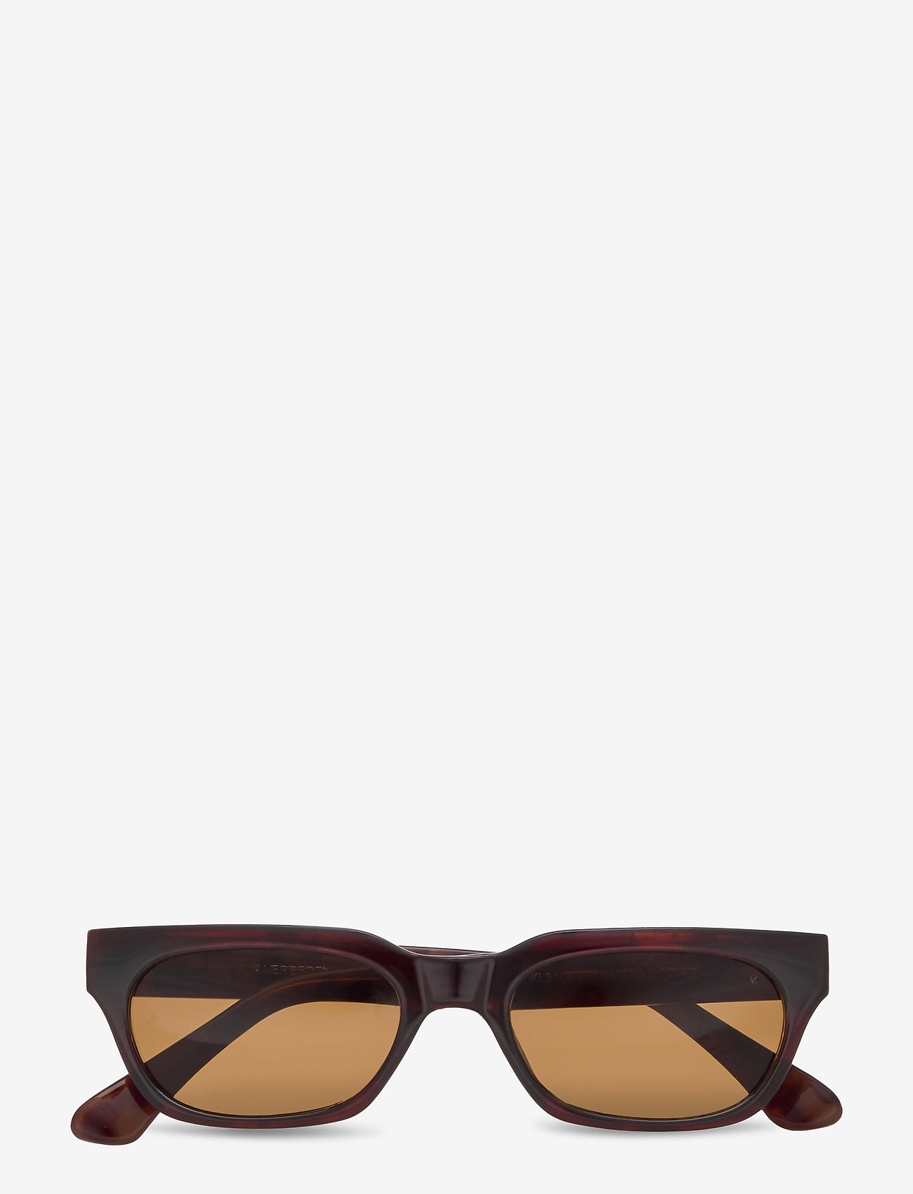 A.Kjærbede - Bror - fyrkantiga - brown/demi light brown transparent - 1