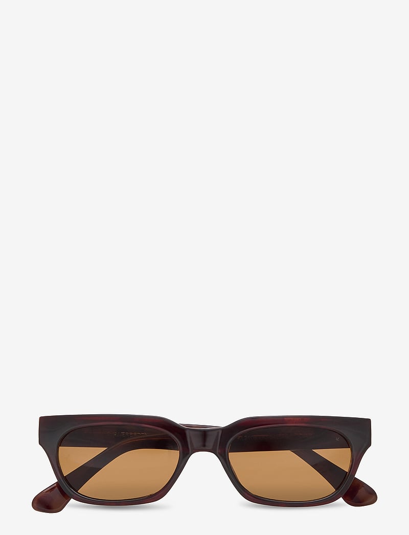 A.Kjærbede - Bror - fyrkantiga - brown/demi light brown transparent - 1