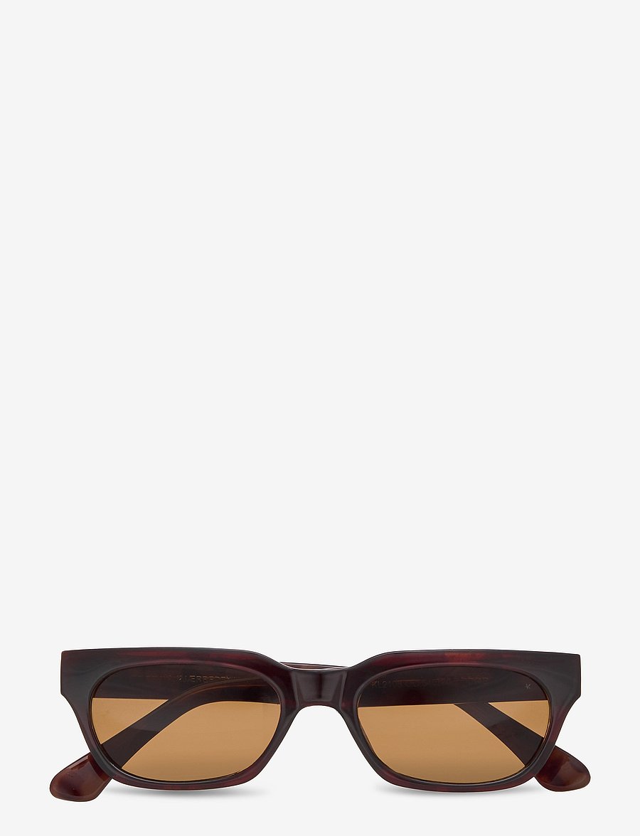 A.Kjærbede - Bror - fyrkantiga - brown/demi light brown transparent - 1