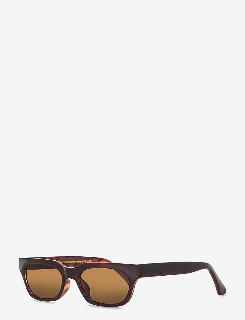 A.Kjærbede - Bror - fyrkantiga - brown/demi light brown transparent - 2