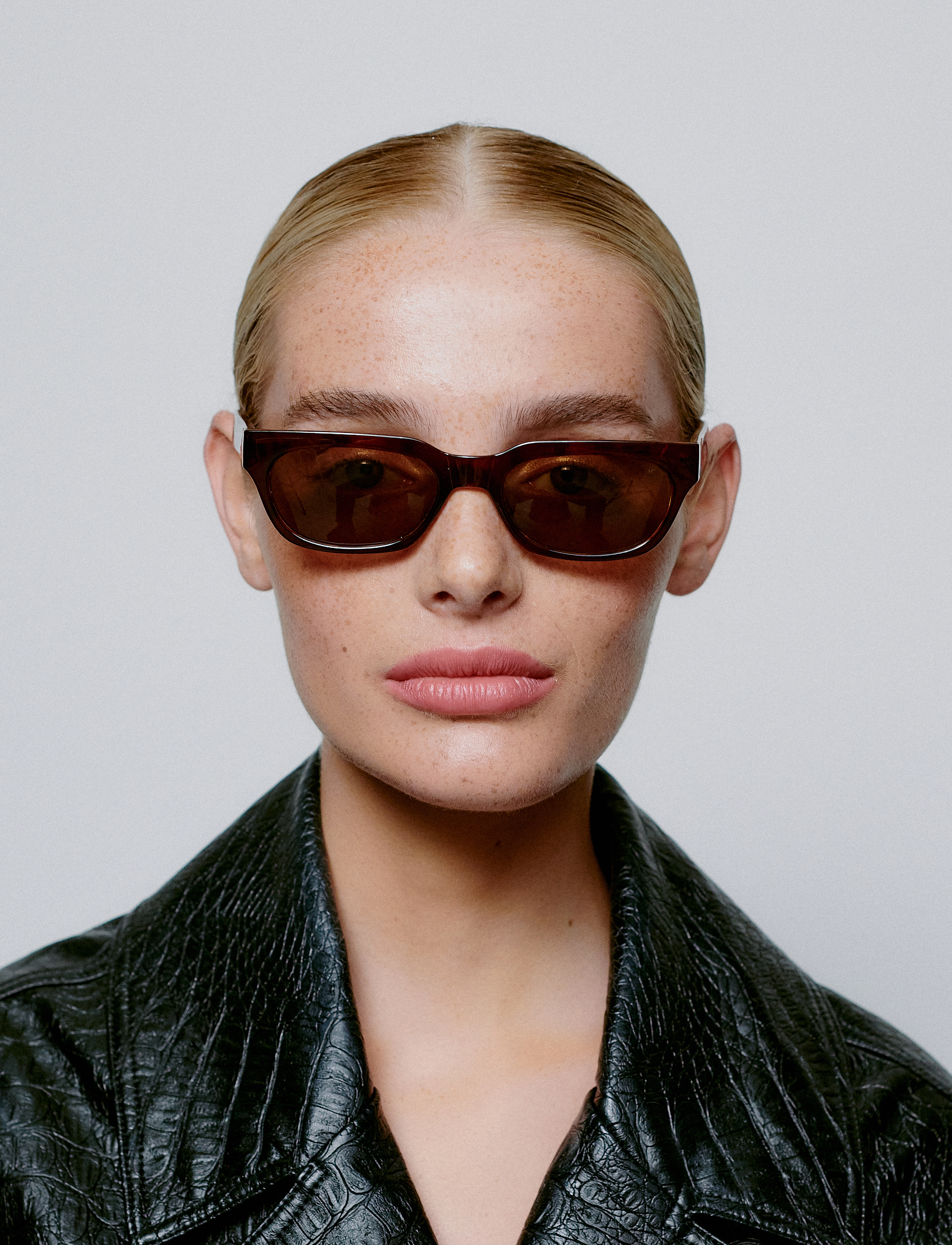 A.Kjærbede Bror, One Size, Sunglasses, Schwarz - Square Frame Frauen