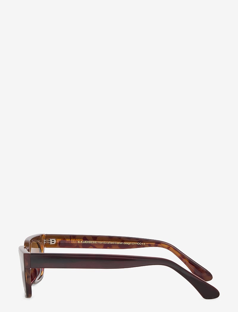 A.Kjærbede - Bror - fyrkantiga - brown/demi light brown transparent - 3