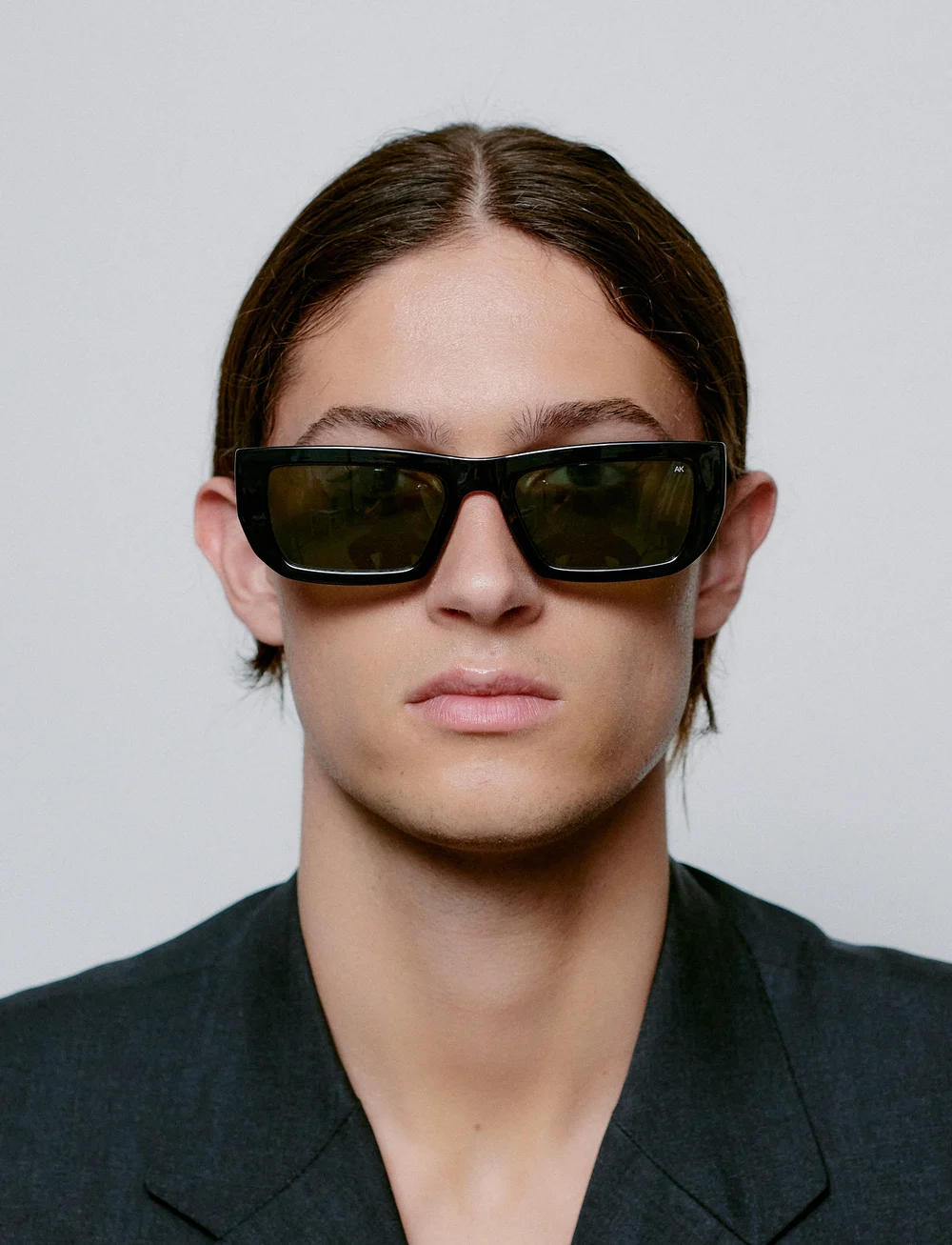 A.Kjærbede - Fame - firkantede solbriller - black - 5