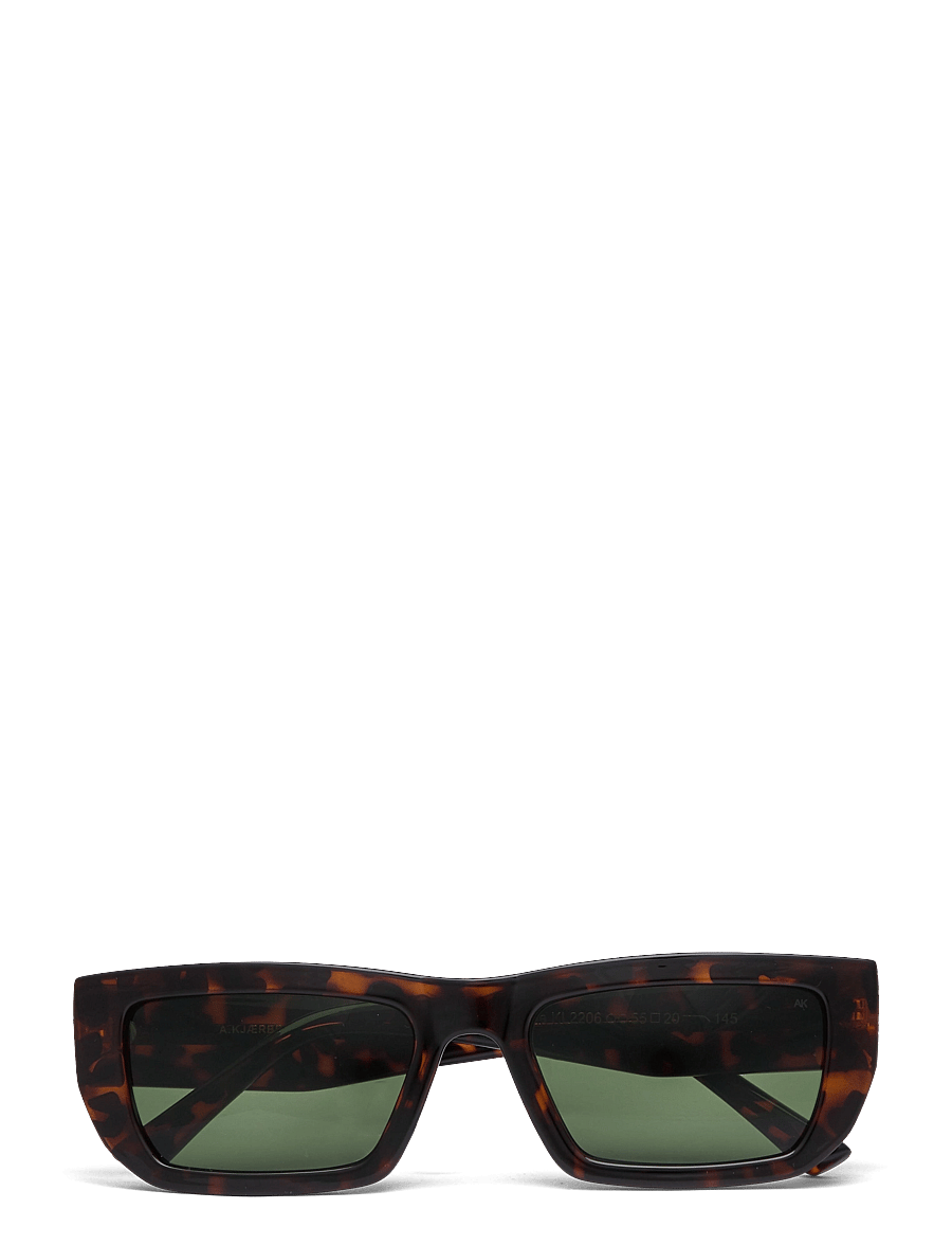 A.Kjærbede - Fame - eckiger rahmen - demi tortoise - 1
