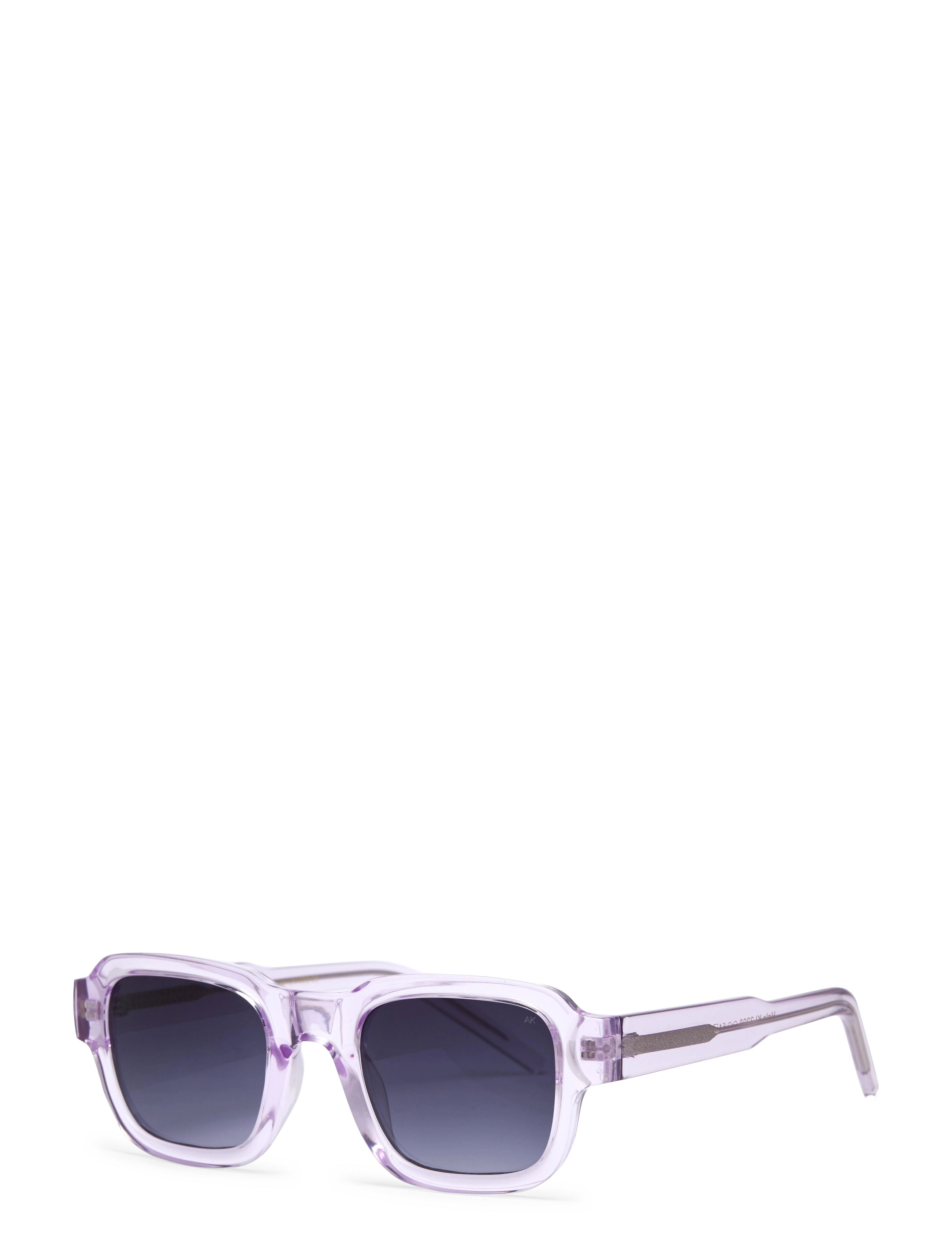 A.Kjærbede - Halo - firkantede solbriller - lavender transparent - 2